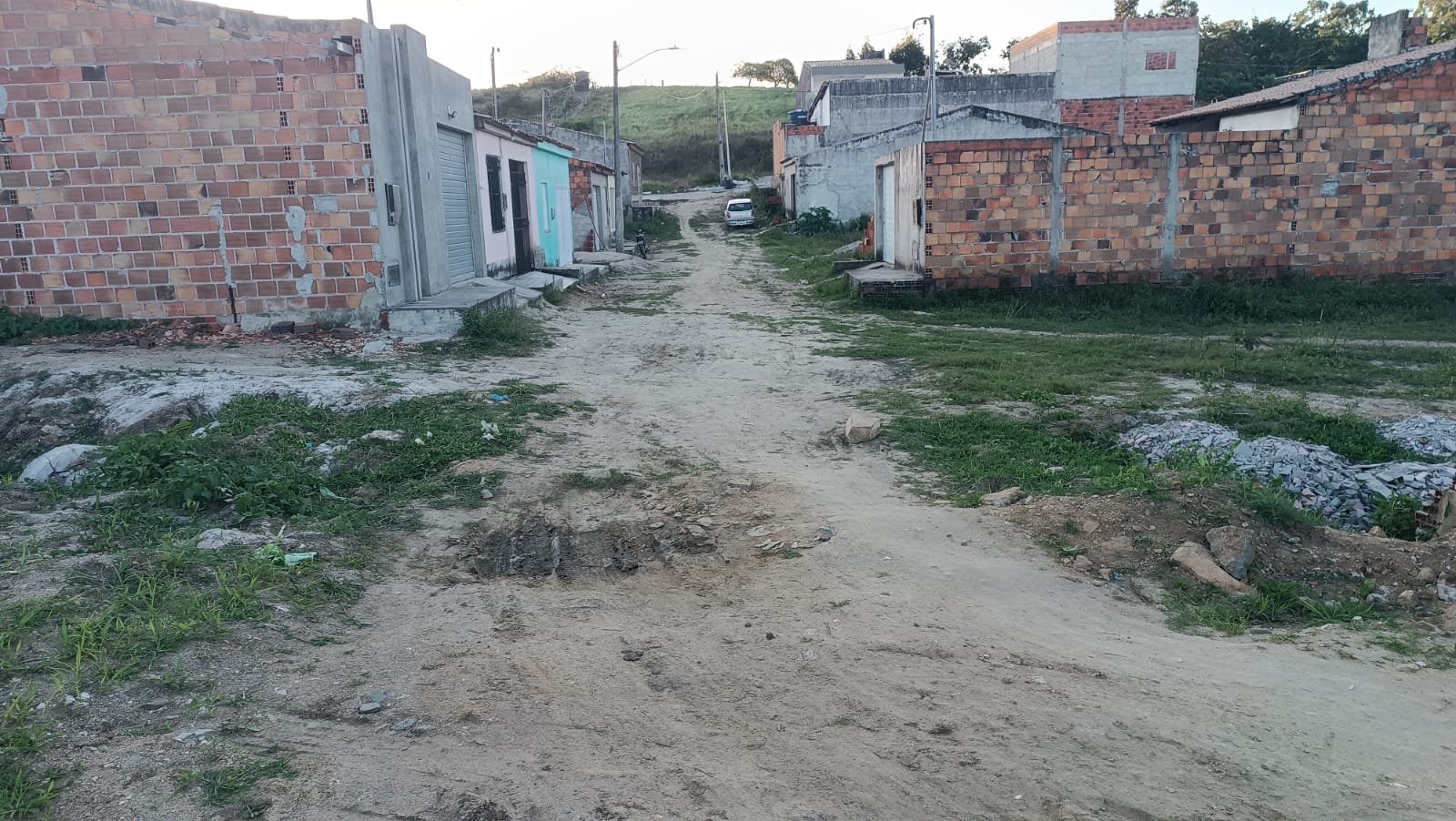 Indicação Para Calçamento no Lot São Gonçalo (Lot de Silvano)